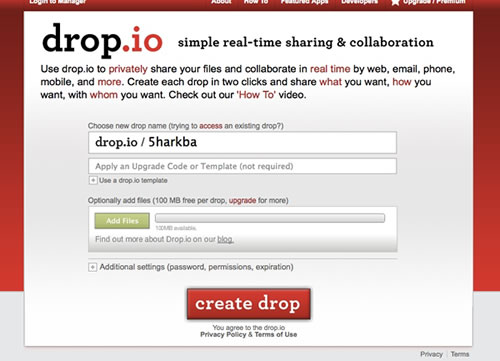drop.io