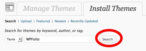 search for wpfolio