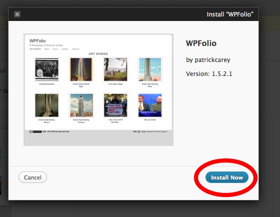 Install WPFolio Now